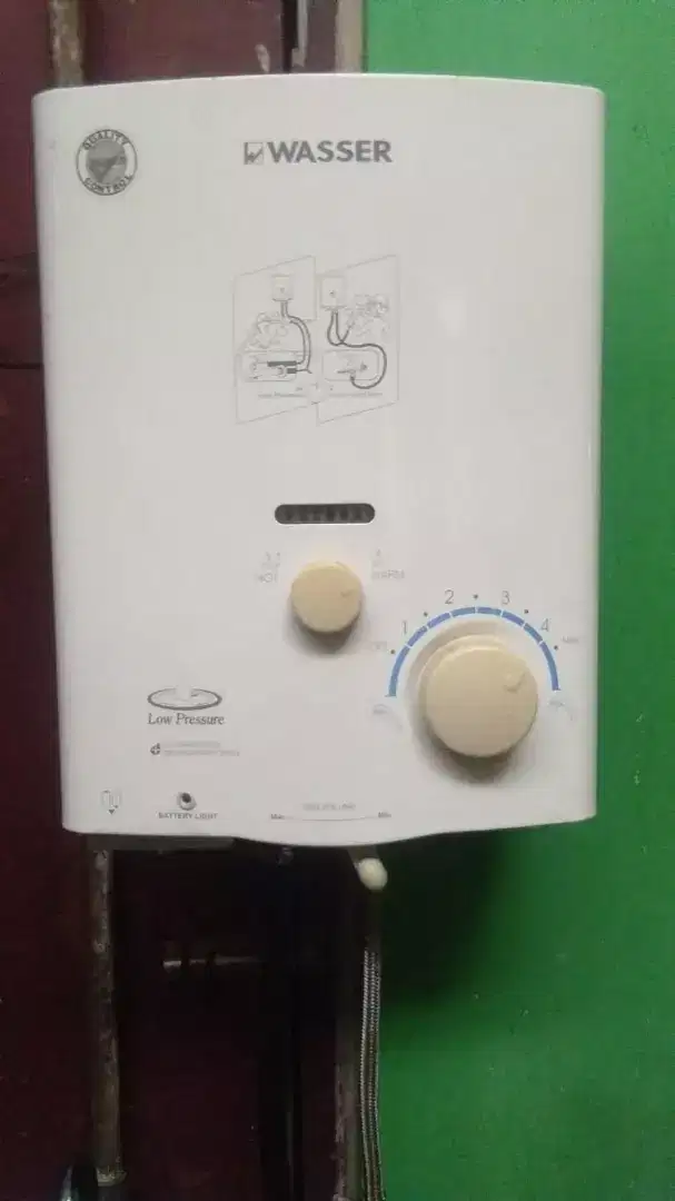 Waterheater gas