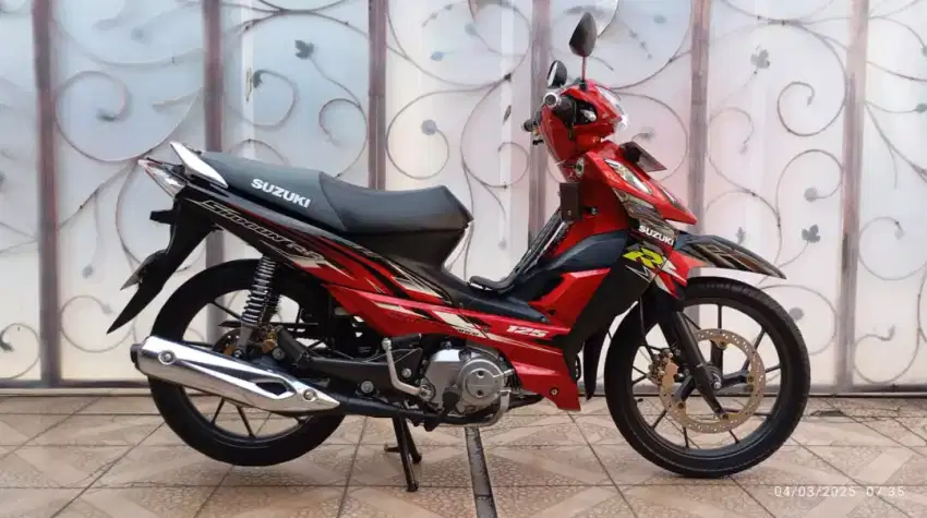 Suzuki Shogun FL RR Red Merah  doubledisc