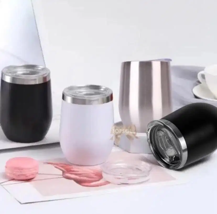 Mug egg stainless premium  egg 50 pcs