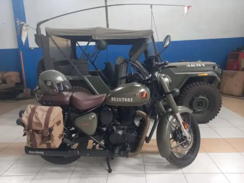 FOR SALE 
Royale Enfield  green clasic  military 2022