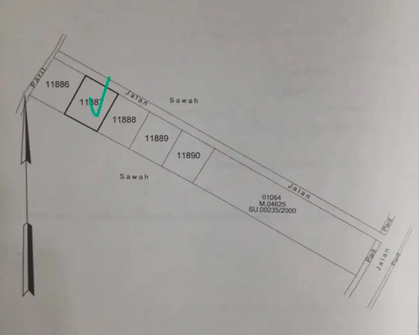 Tanah Kavling Dalam Cluster Jl.Palagan 8,5 Dekat Hyatt, Pondok Permai