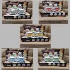 Cup and Saucer Cangkir dan Lepek Dinner Tea Set Keramik