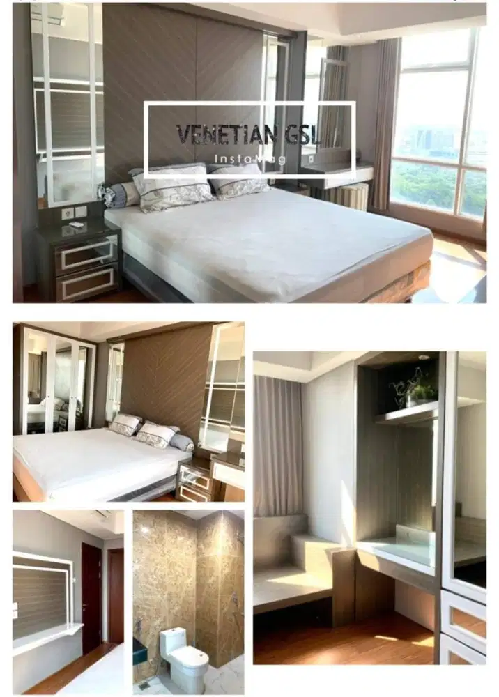Dijual Apartemen Grand Sungkono Lagoon Venetian Surabaya Barat