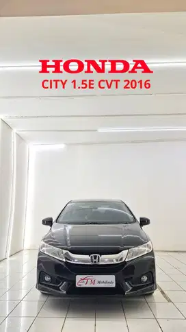 (Tdp 17 Jt) Honda City E 1.5 CVT 2016