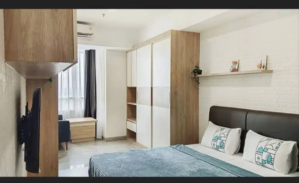 Sewa Apartemen Skandinavia  studio 36m2 Tangcity Tangerang siap Huni