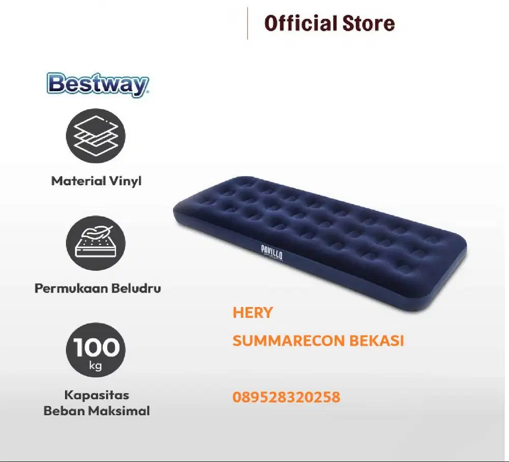 Kasur Angin single darurat Banjir