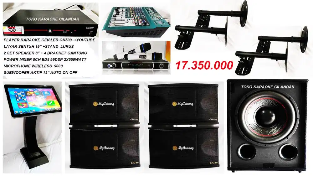 paket karaoke rumahan