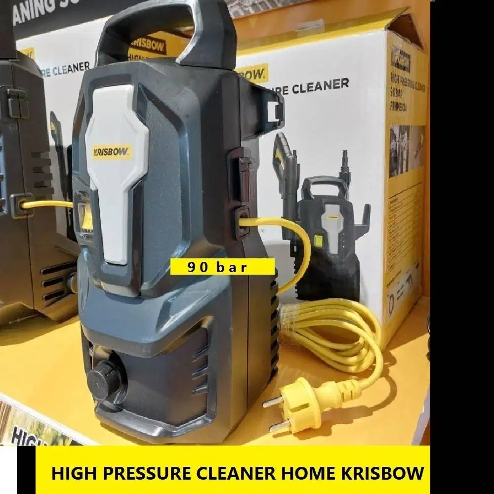 Krisbow High Pressure Cleaner Home Use 90 Bar 1000 W Pembersih banjir