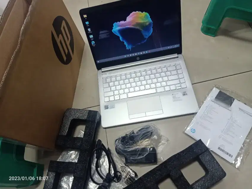 Jual Laptop Hp 14s Keyboard Backlite Menyala Core i3 Gen 10 SSD 256