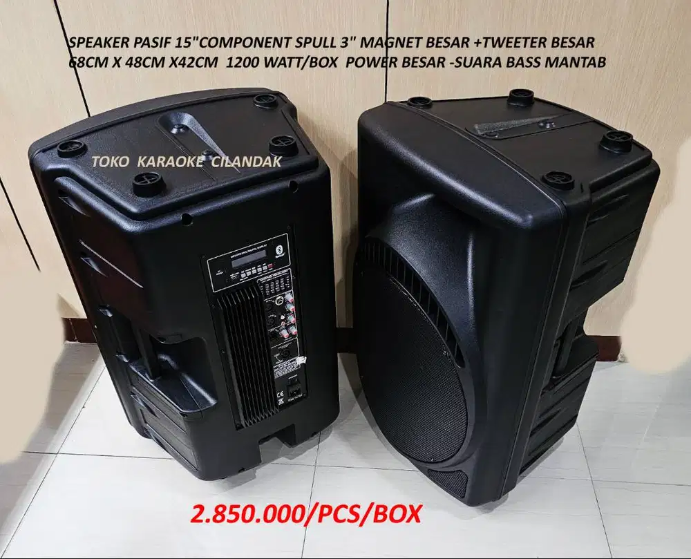 SPEAKER AKTIF 15   component spull 3 MAGNET BESAR +TWEETER BESAR