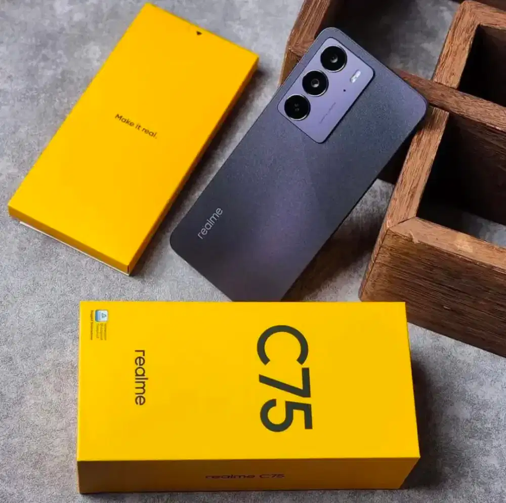 REALME C75 8/128GB NEW SEGEL GARANSI RESMI TERMURAH