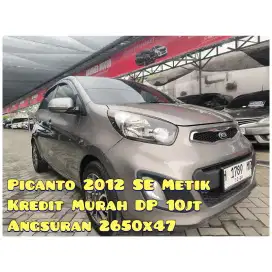 Picanto Metik 2012 Coklat SE Jaminan Original