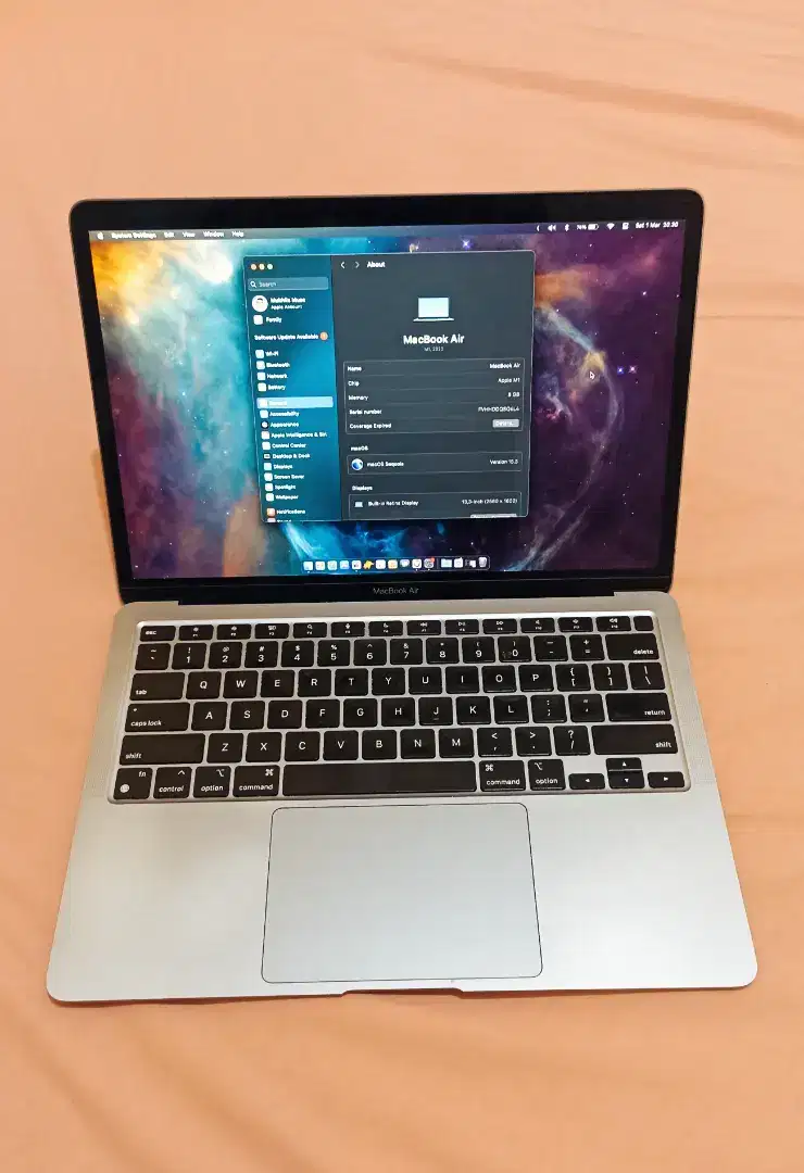 Macbook air M1 8/256