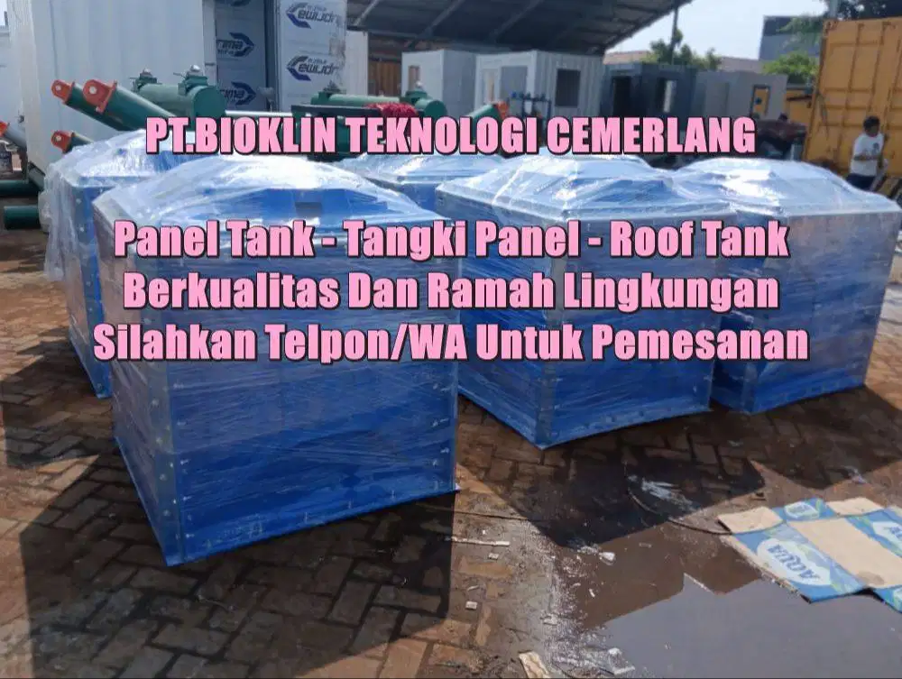 Tangki air Frp,  Roof Tank , Panel tank Tangki Panel  Tangki Air Kotak