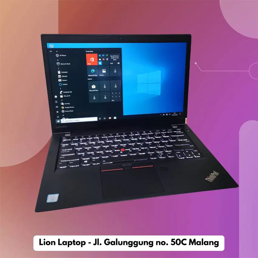 Core i5 Gen 7 RAM 8GB SLIM TOUCHSCREEN Lenovo Thinkpad T470s [04|03]