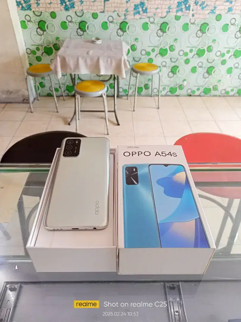 Oppo A54s 6/128 BEKAS fullset normal bisa Tukar Tambah