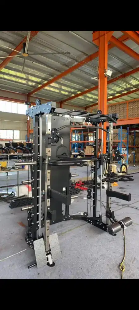 Smith machine komersial fitness import