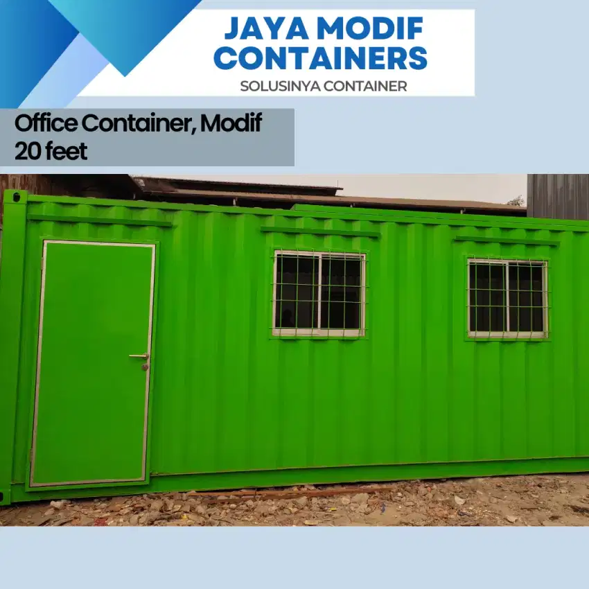 Container Office 20 Feet(Jual/Sewa/Modif)(20/40Feet)Office/Dry