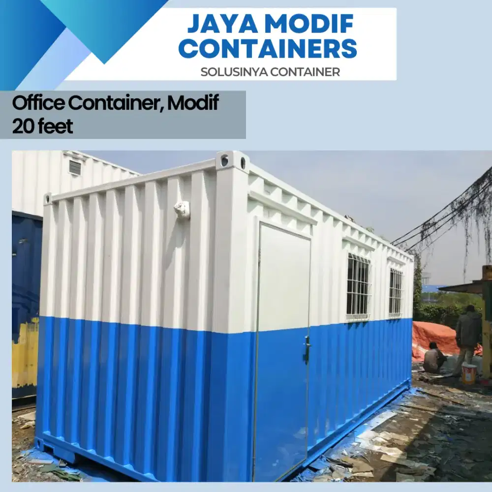 Container Office 20 Feet(Jual/Sewa/Modif)(20/40Feet)Dry/Kosongan/Store