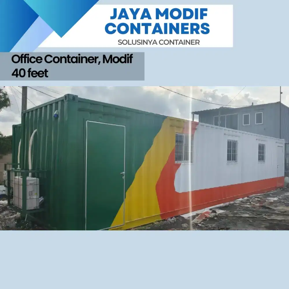 Container Office 40 Feet (Jual/Sewa/Modif, Office/Dry) 20Feet,40Feet