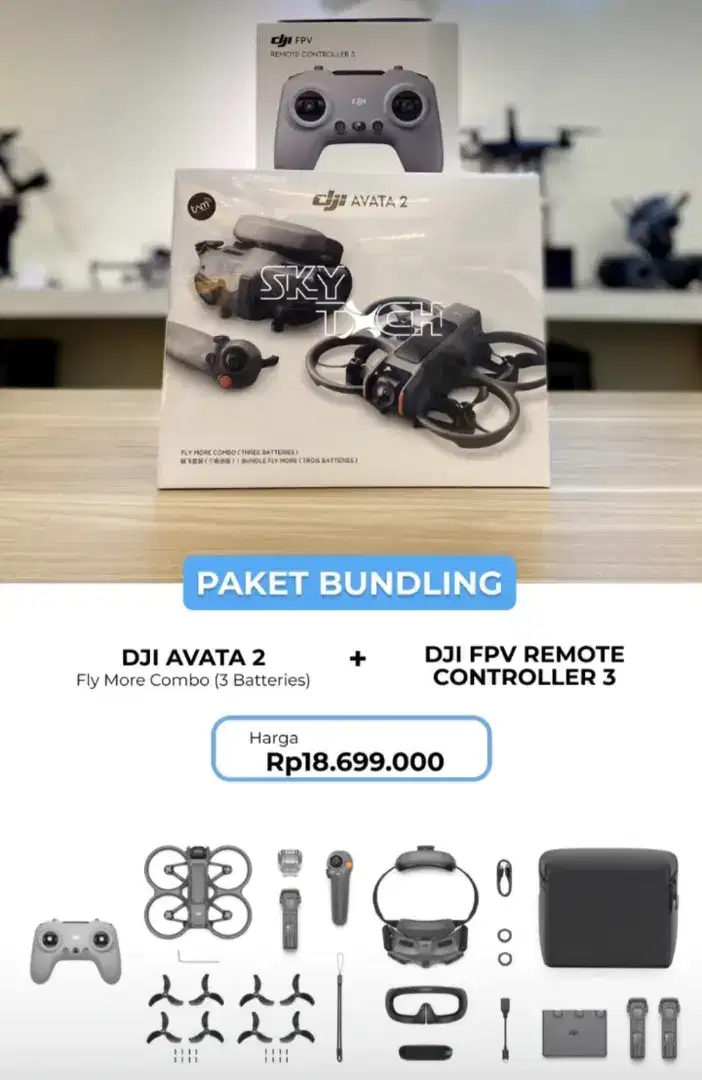 KREDIT ATAU CASH DRONE DJI AVATAR 2