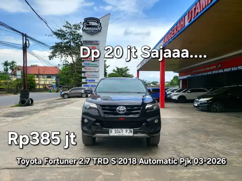 Dp20jt Fortuner SRZ TRD S 2018 Automatic Pjk 03-2026