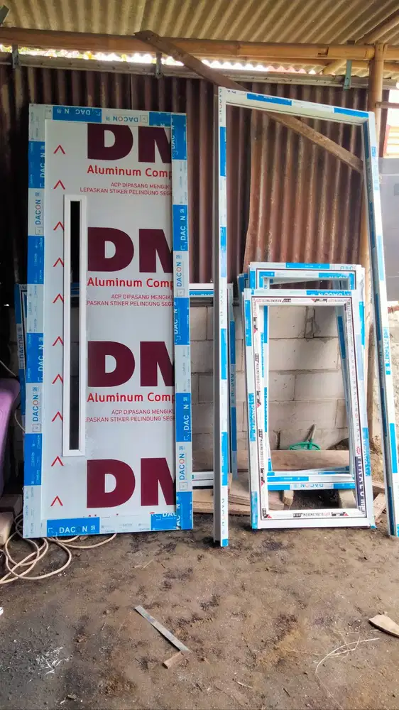 Pintu aluminium dan jendela aluminium