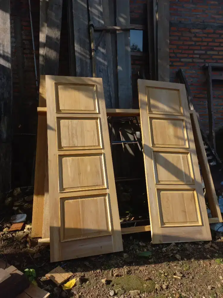 Kusen pintu jendela kayu jati