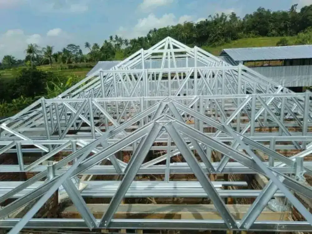 Pemasangan baja ringan