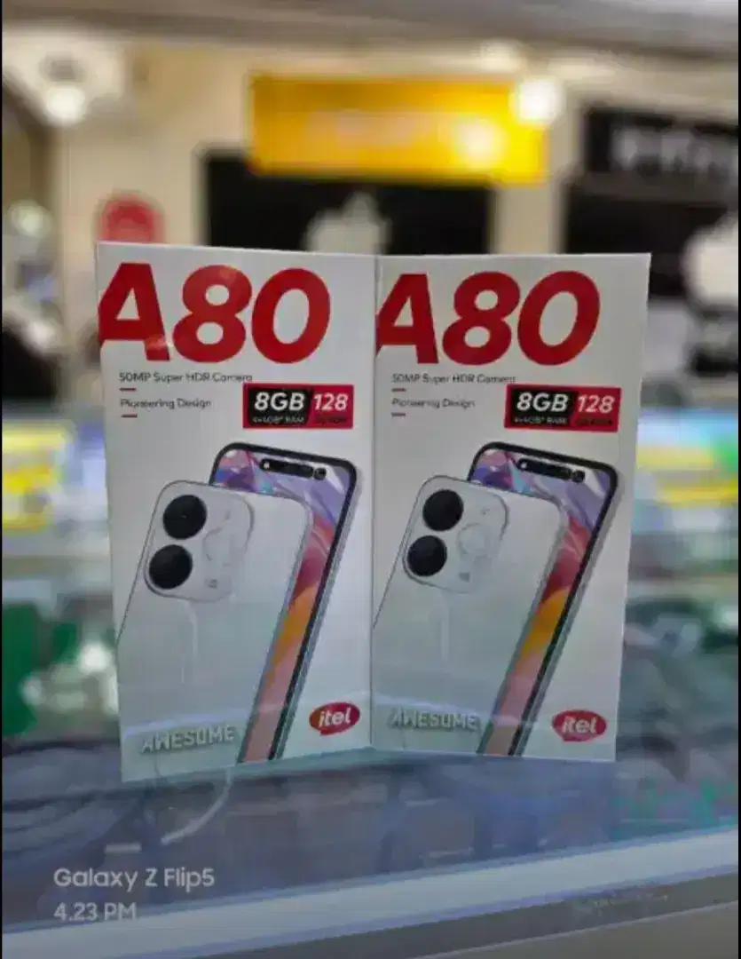 (Baru) ITEL A80 4/128 RESMI