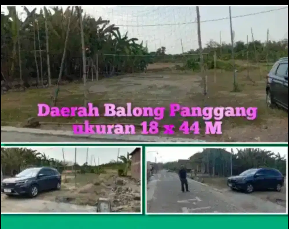 JUAL CEPAT TANAH 800 Meter MILIK SENDIRI