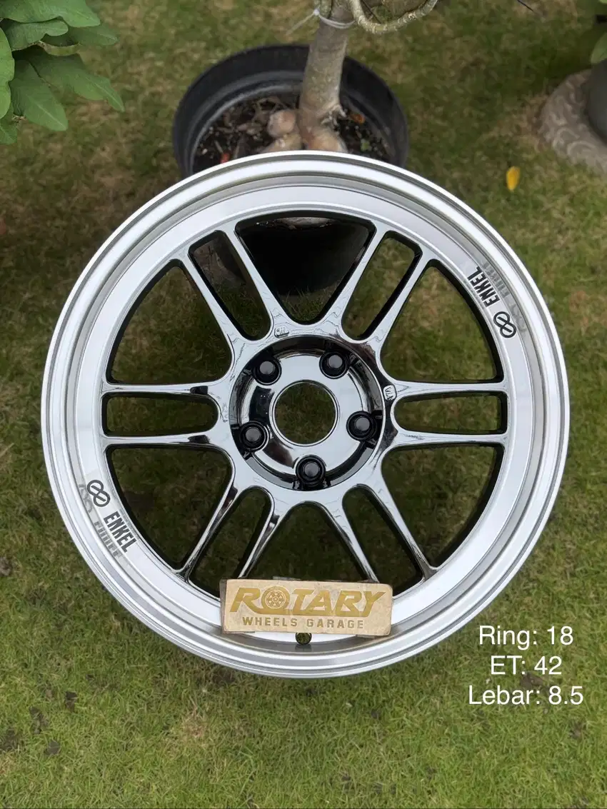 velg enkei rpf1 SBC + Polish Lips FF ring18 BARU xpander hrv brv civic