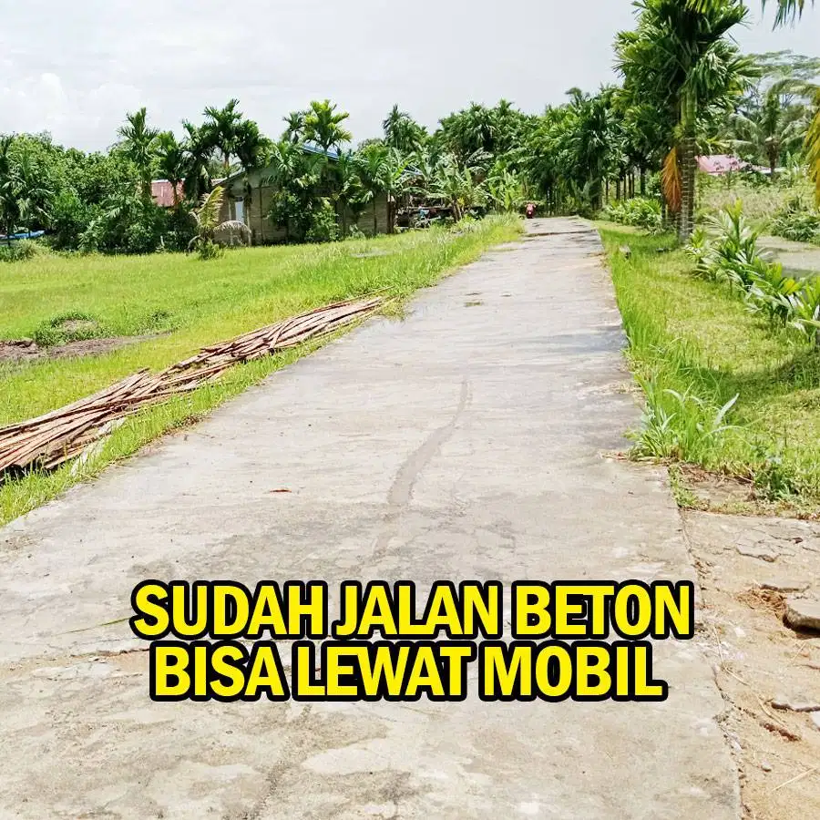 tanah kavling murah bersertipikat dekat dengan kota pontianak