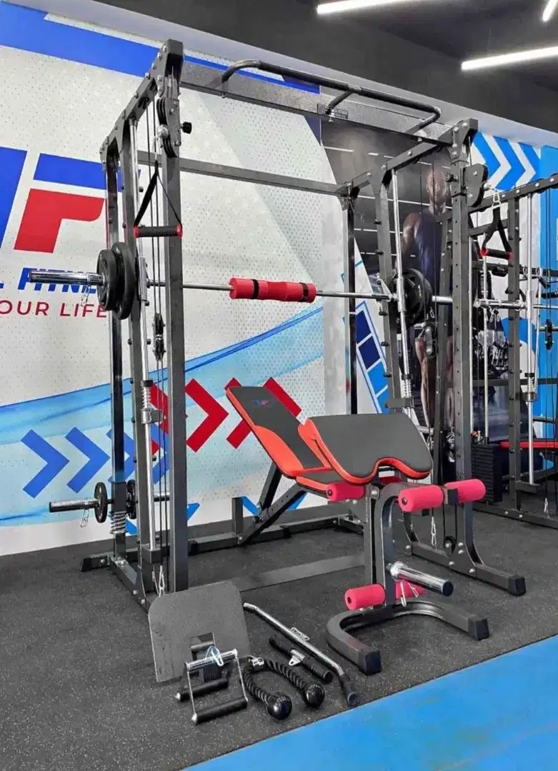 POWER RACK TL 022 SMITH MACHINE GRATIS FREE PLAT BEBAN 40 KG