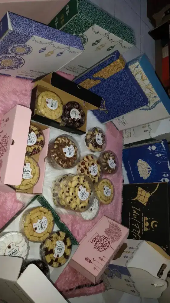 Kue kering hampers lebaran