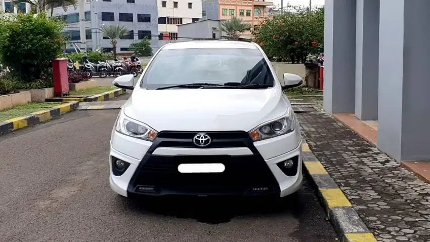 dp35jt toyota yaris s trd sportivo matic 2014 putih pajak panjang