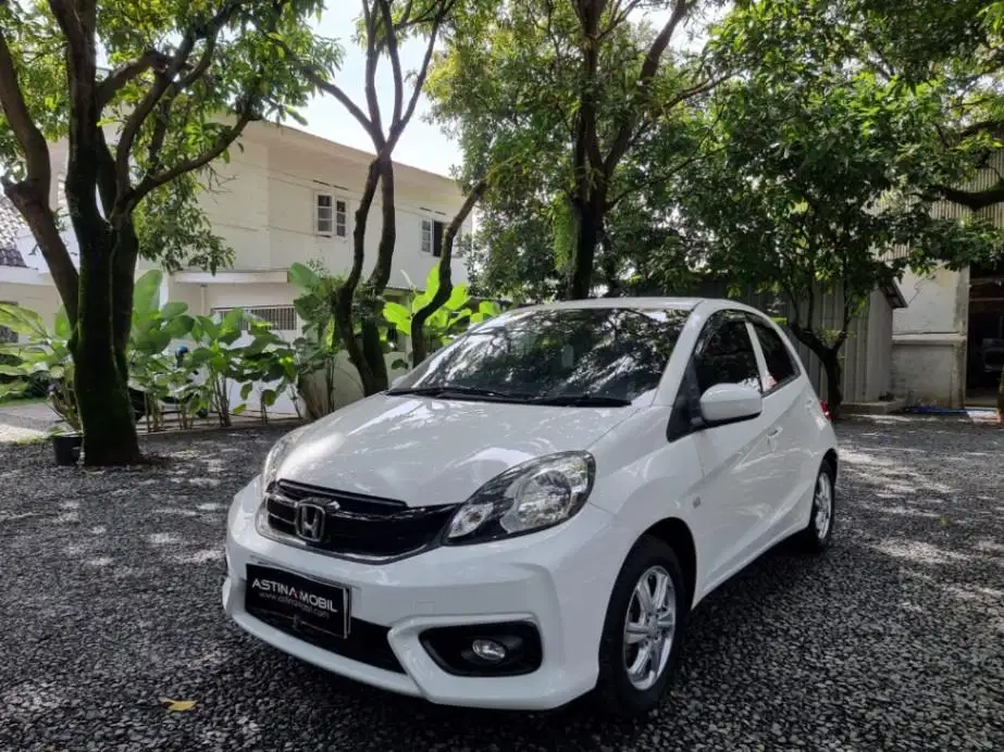 Honda Brio Satya 1.2 E CVT Matic 2017 ASTINA MOBIL Putih No RS