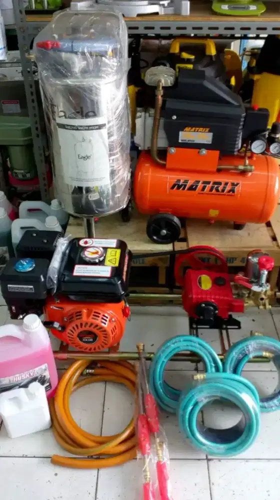 Mesin steam satu set