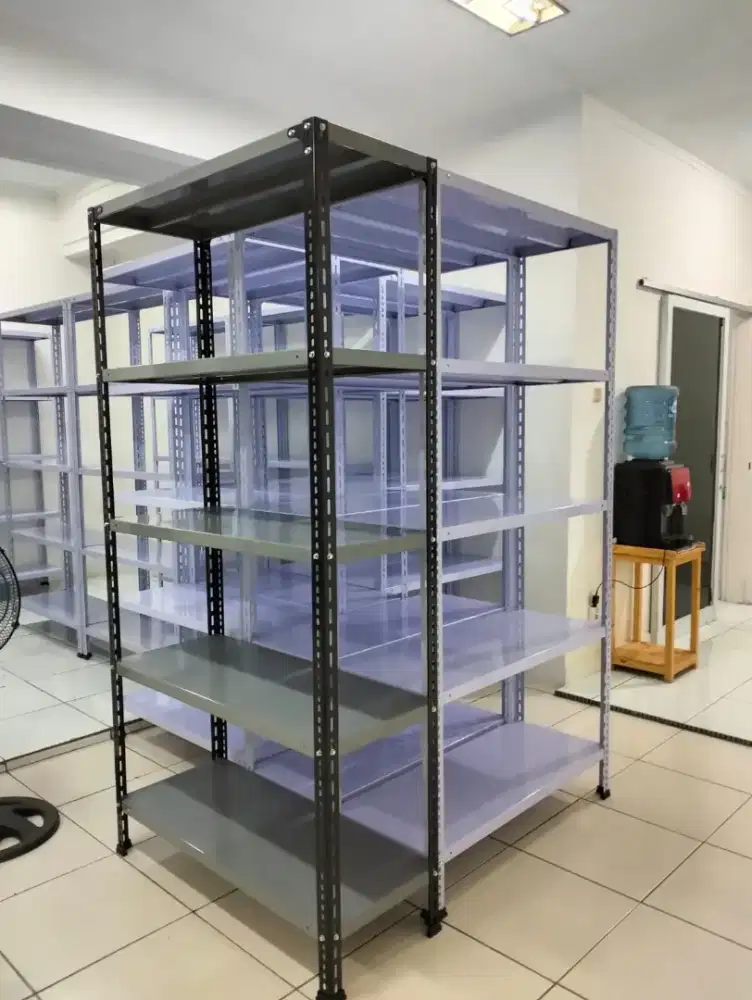 Rak besi siku gudang