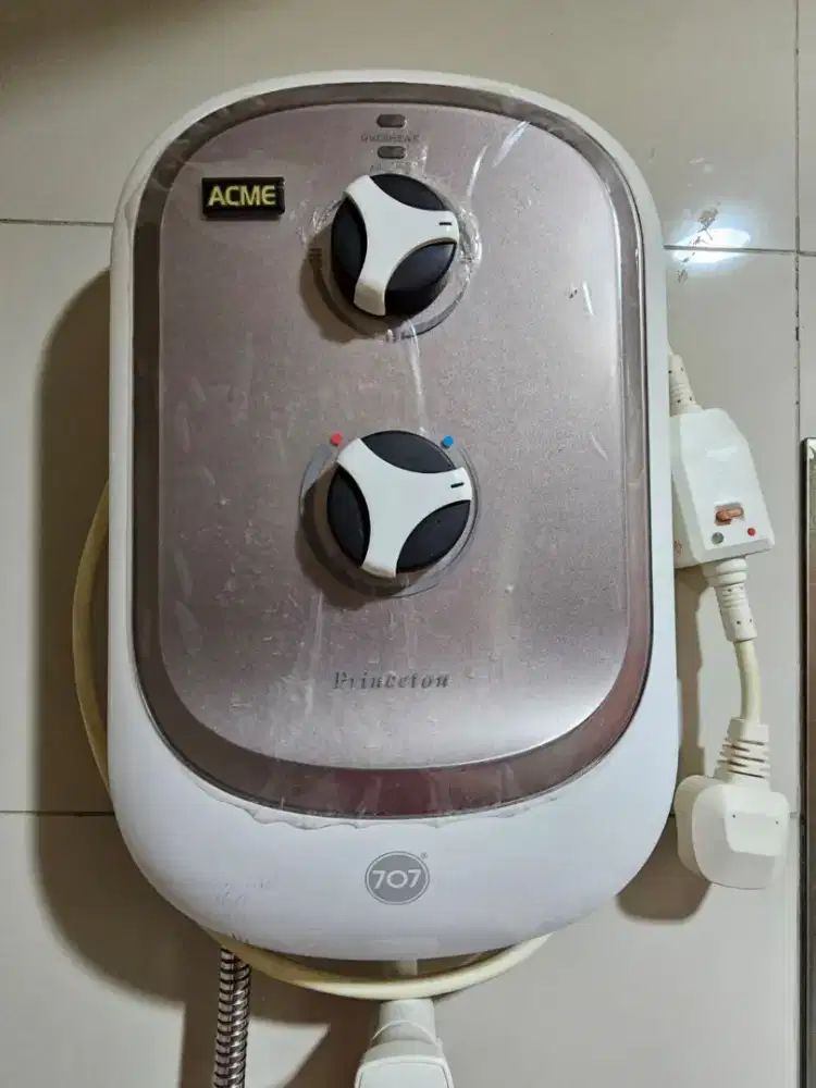 Water Heater (Mesin pemanas air dlm kamar mandi) merk Princeton