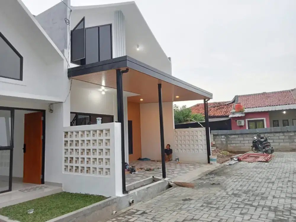 Kanopi minimalis modern