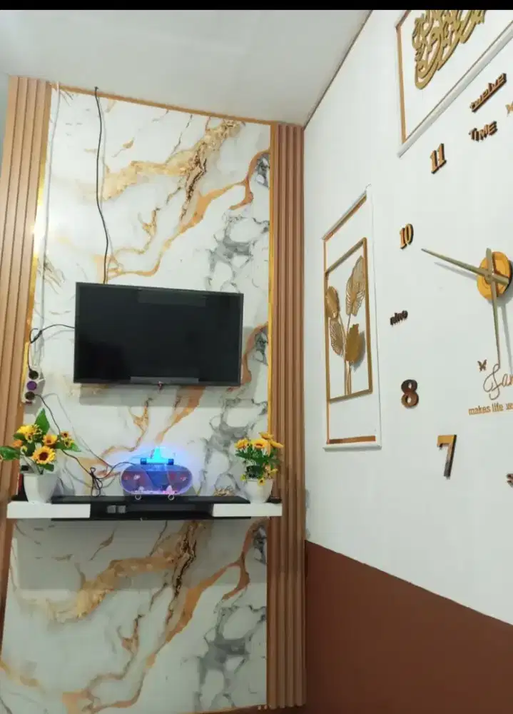 PROMO WPC WOOD PANEL /KAYU KISI/ WALLPAPER MARMER