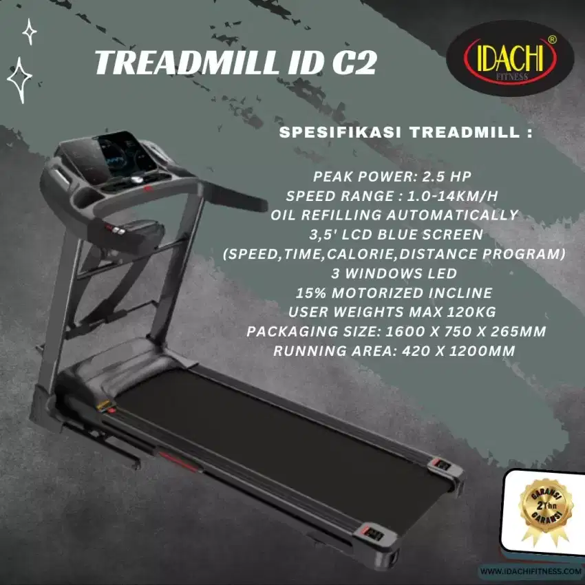 Treadmill electric ID C2