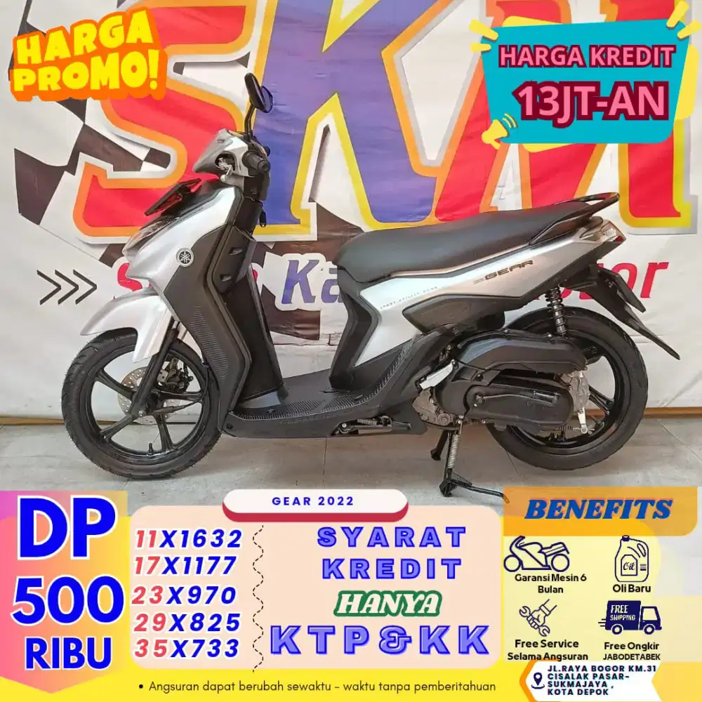DP 500 BAWA PULANG YAMAHA GEAR 2022