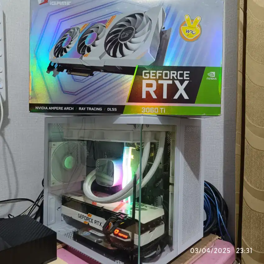 VGA RTX 3060 TI 8GB COLORFUL IGAME TRIPLE FAN WHITE