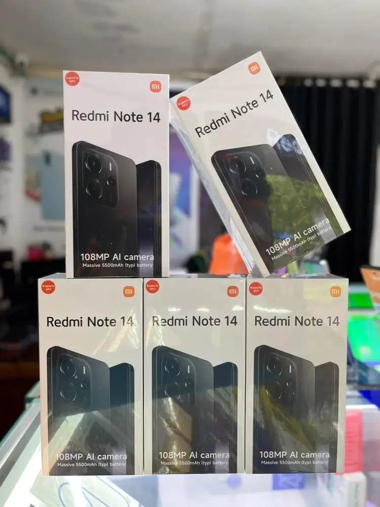 REDMI NOTE 14 RAM 8/128 & RAM 8/256 BARU,SEGEL,BERGARANSI