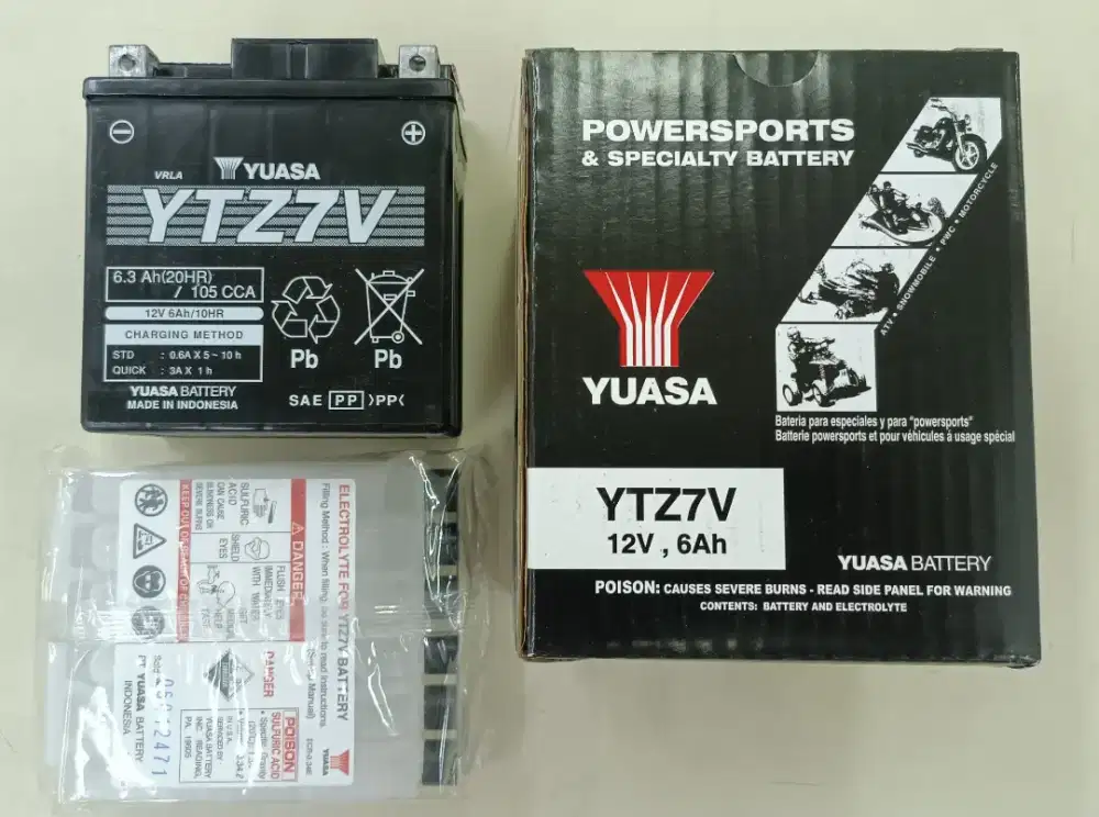 PROMO Aki Yuasa MF AKI KERING YTZ7V, NMAX