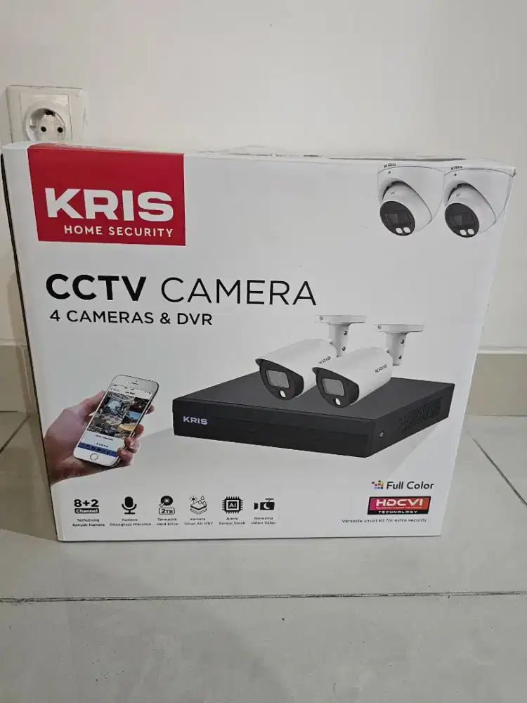 Smart CCTV rumah dgn 8 camera