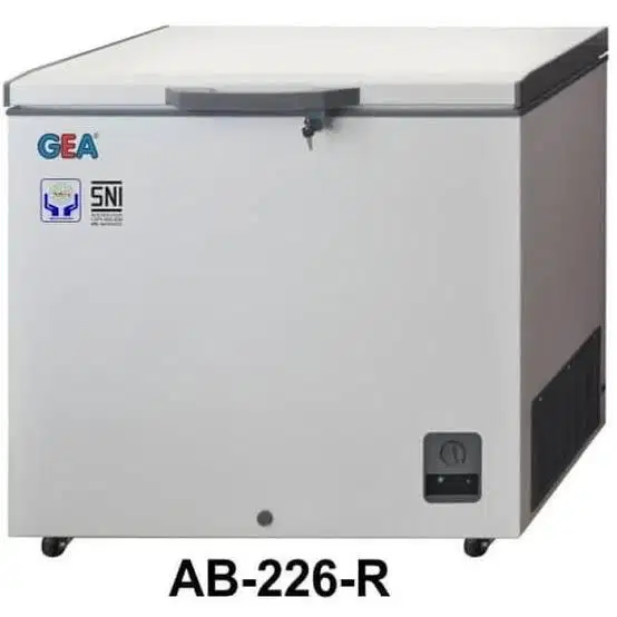 LIKE NEW GEA AB 226-R (220L) CHEST FREEZER second pemakaian pribadi