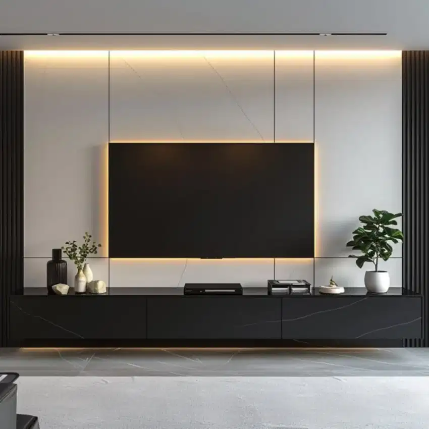 backdrop tv sekat tv
